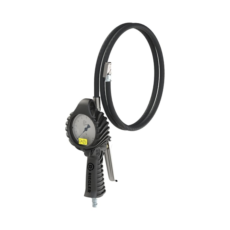 Riegler 137585 Stand.-Handreifenfüllmesser MS, Mano Ø 80 mm, geeicht, 0 - 12 bar - Bild 1