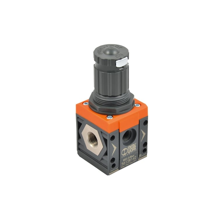 Riegler 139752 Druckregler »SYNTESI«, BG2, G 1/2, 0…8 bar, o. Mano. - Bild 1