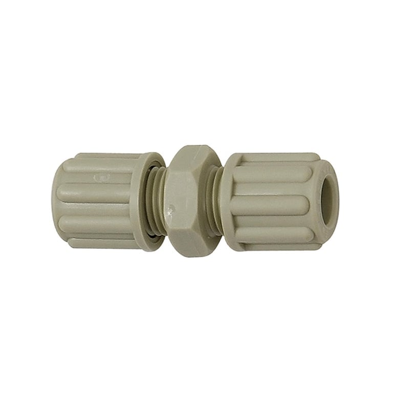 Riegler 110883 Gerade Schlauchverbindung, für Schlauch 9/12 mm, SW 24, PP - Bild 1