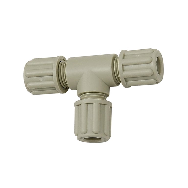 Riegler 110891 T-Schlauchverbindung, für Schlauch 9/12 mm, PP - Bild 1