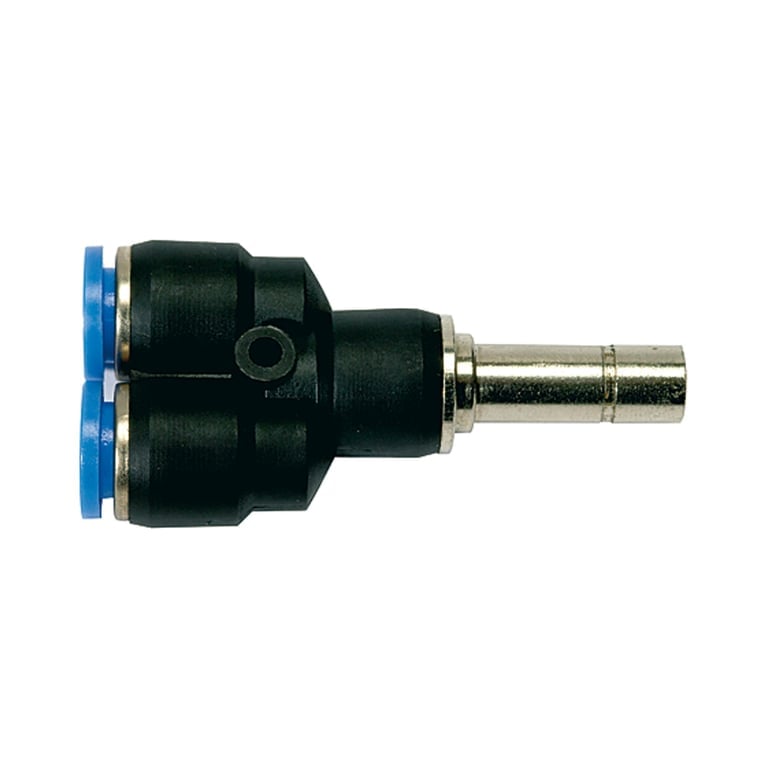 Riegler 109902 Y-Steckverbindung, Stecknippel »Blaue Serie«, Schl./Stecker-Ø 12 - Bild 1
