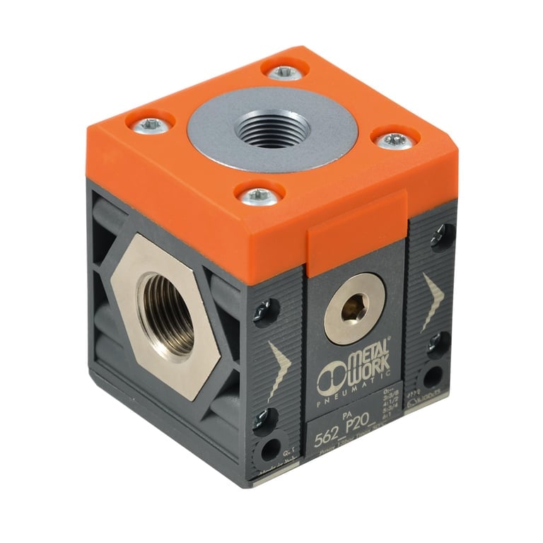 Riegler 144895 Luftabnahme 4-Wege »SYNTESI«, BG1, G 1/4, Abg. 1x G 1/4, 3x G 1/8 - Bild 1
