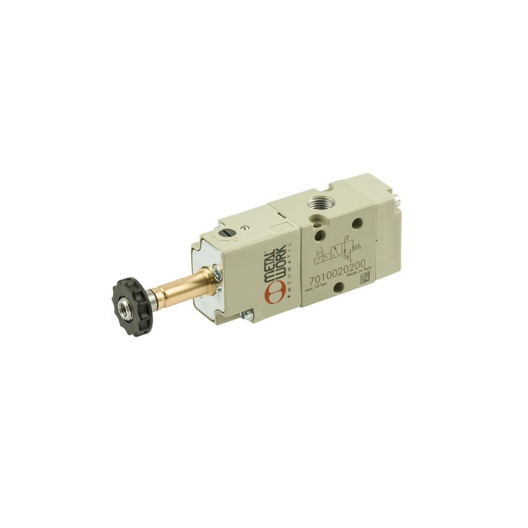 Riegler 147115 3/2-Wegeventil, elektropn., ext. Steuerl., monostabil, G 3/8, NC - Bild 1