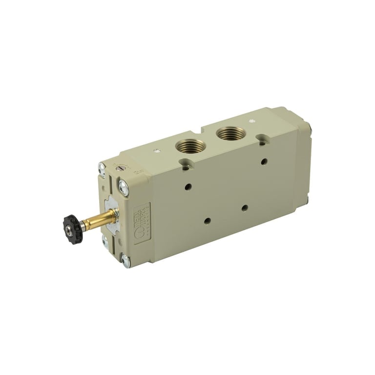 Riegler 145706 5/2-Wegeventil, elektropneumatisch, monostabil, G 1/2 - Bild 1