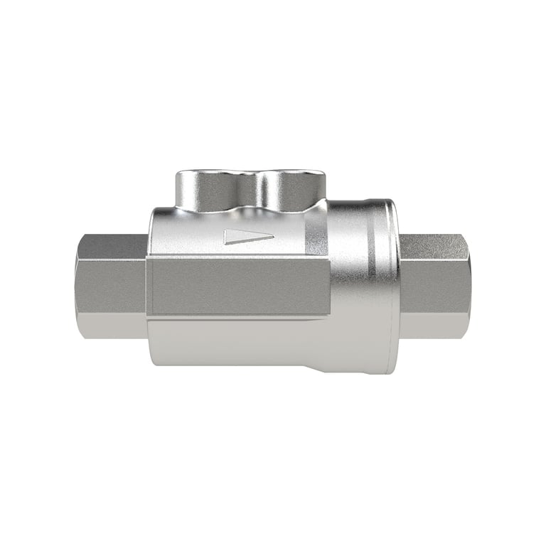 Riegler 146451 Koaxialventil, pneumat. bet. einfachw. NC, MS vern. NBR, Rp 1 1/4 - Bild 2