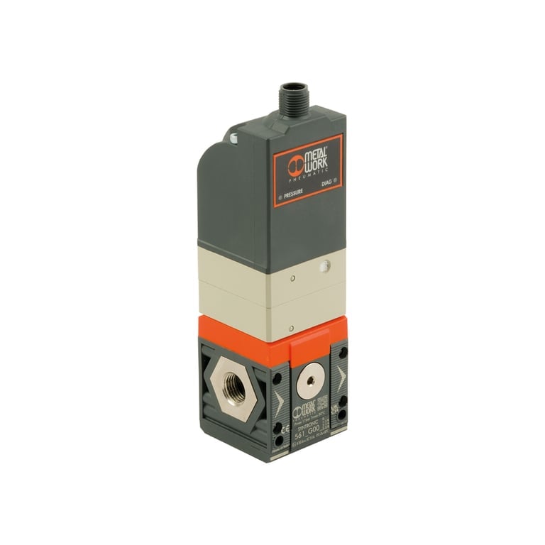 Riegler 146648 Präz.-Prop.-Druckregler »SYNTRONIC«, BG1, G1/4, ferngest., 0…10 V - Bild 1
