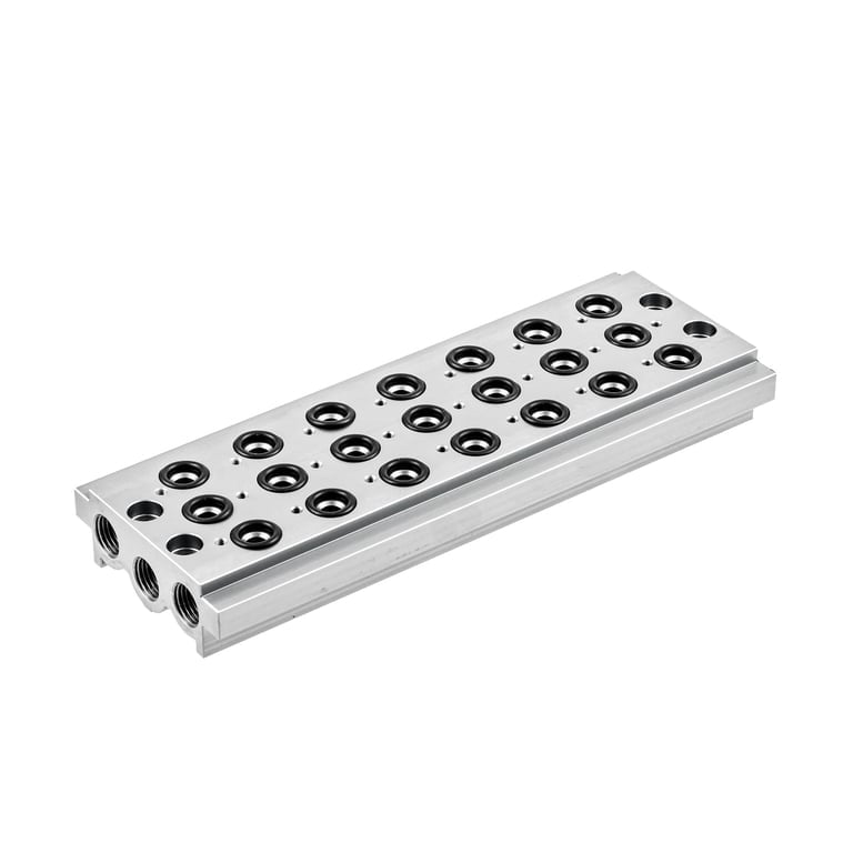 Riegler 146729 Mehrfach-Grundplatte 7-fach »BASIC«, G 1/4