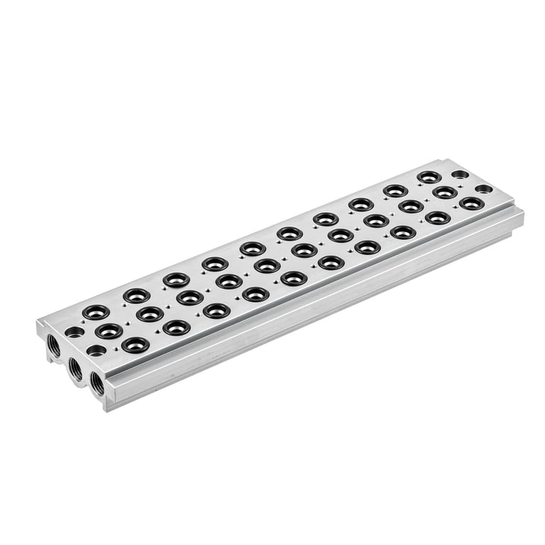 Riegler 146732 Mehrfach-Grundplatte 10-fach »BASIC«, G 1/4