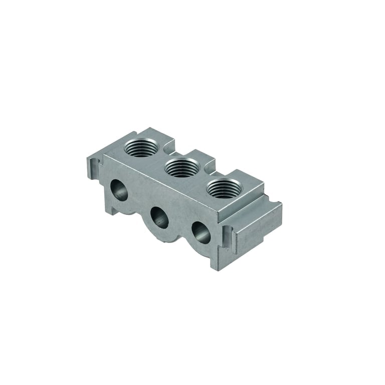 Riegler 146742 Zwischenplatte G 1/4, Grundplattensystem
