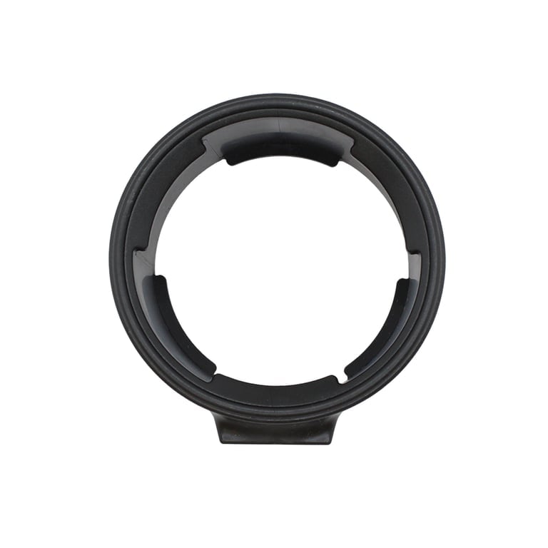 Riegler 146838 Manometer-Gehäuseschutzkappe aus KS, schwarz, für Mano-Ø 63 mm