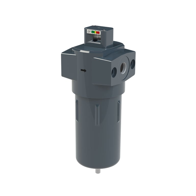 Riegler 146929 Vorfilter mit Differenzdruckmanometer, 1 µm, G 1 - Bild 1