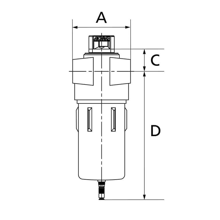 Riegler 146929 Vorfilter mit Differenzdruckmanometer, 1 µm, G 1 - Bild 4