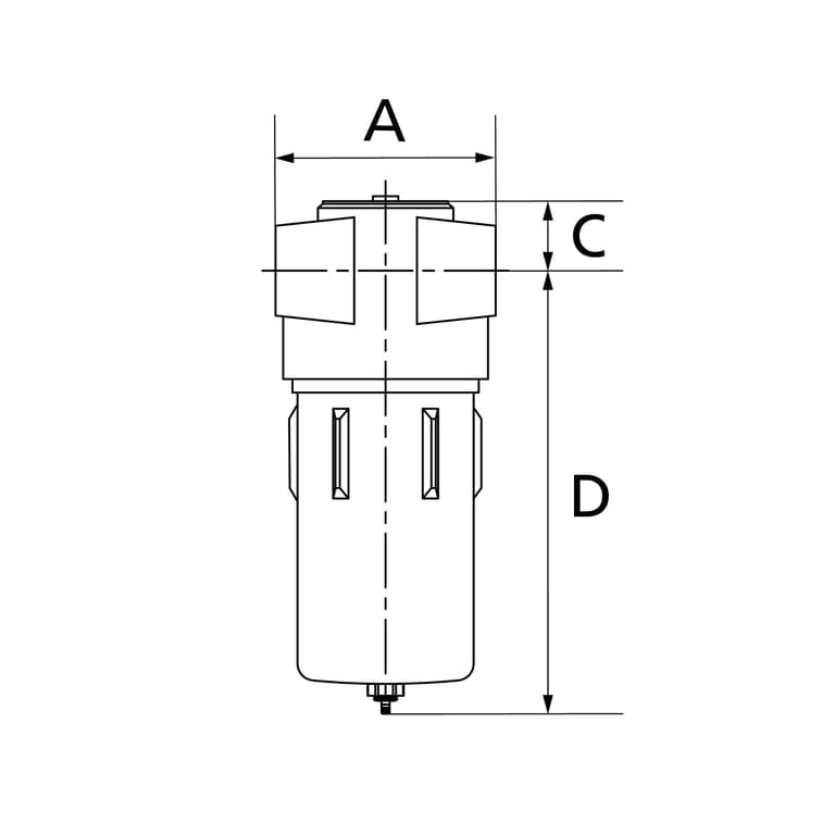 Riegler 146960 Aktivkohlefilter o. Differenzdruckmanometer, 0,003 mg/m³, G 1/4 - Bild 4