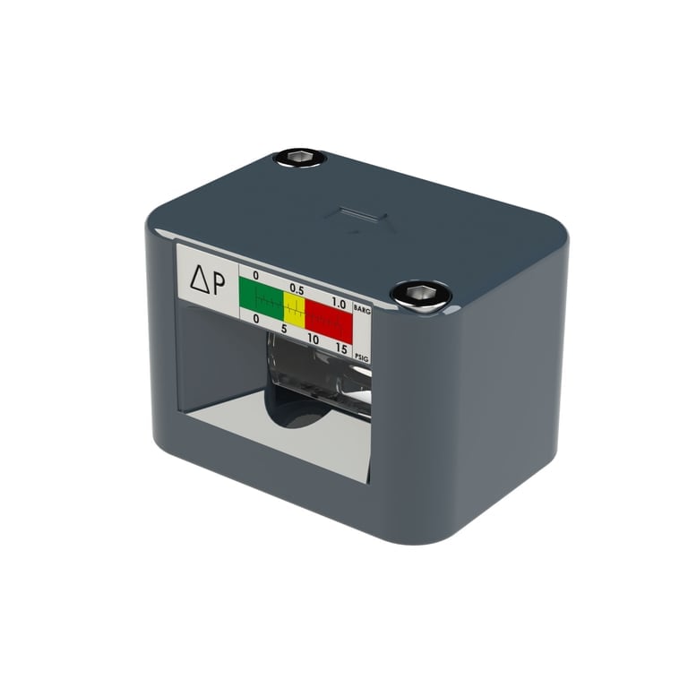 Riegler 146967 Differenzdruckmanometer, 0 - 1 bar - Bild 1