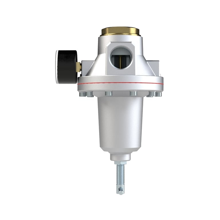 Riegler 147520 Konstant-Druckregler inkl. Manometer, BG 4, G 1, 0,5 - 10 bar - Bild 3