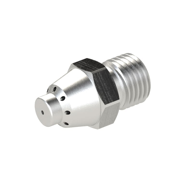 Riegler 147790 Düse, Luftschutzschirm Ø 1 mm, M12x1,25, Blaspistolen Alu - Bild 1