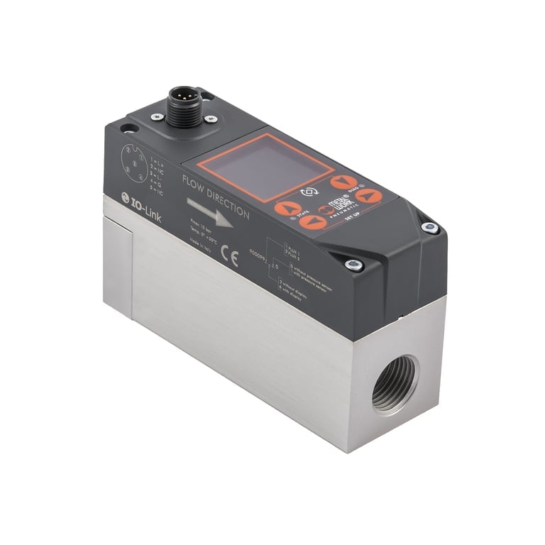 Riegler 148202 Durchflussmesser »FLUX«, BG 1, IO-Link/Display/Drucksensor/WiFi - Bild 1