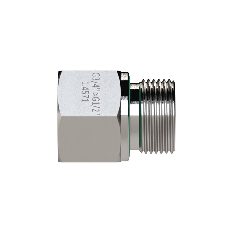 Riegler 148705 Lange Wechselreduzierung, G 3/4 a. G 1/2 i., ES 1.4571, FKM - Bild 3