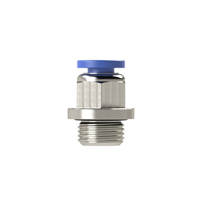 Riegler 148784 Gerade Steckverschraubung »Blaue Serie« mini, M3 a., Schlauch-Ø 4 - Bild 3