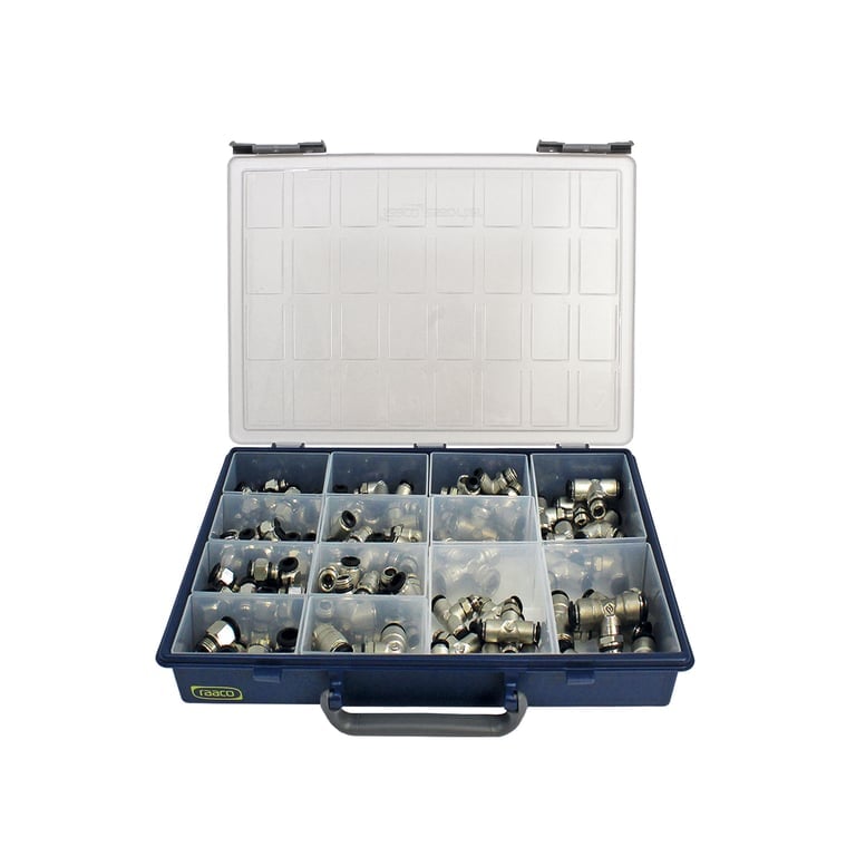 Riegler 148955 Sortimentsbox, Schnellsteckverbindungen »universal short« - Bild 1