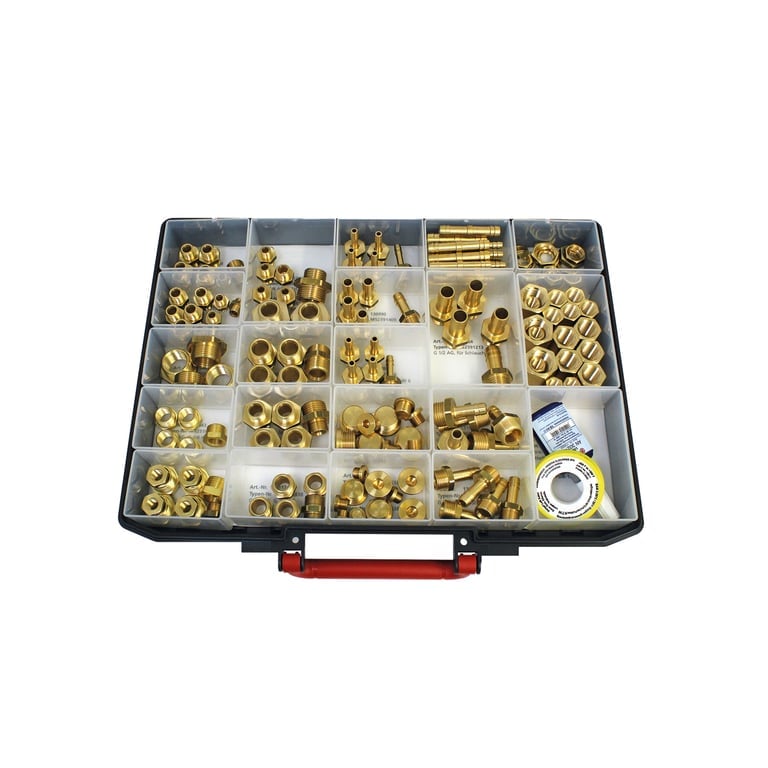 Riegler 148957 Sortimentsbox, Messingdrehteile, reduzierte Bestückung - Bild 2