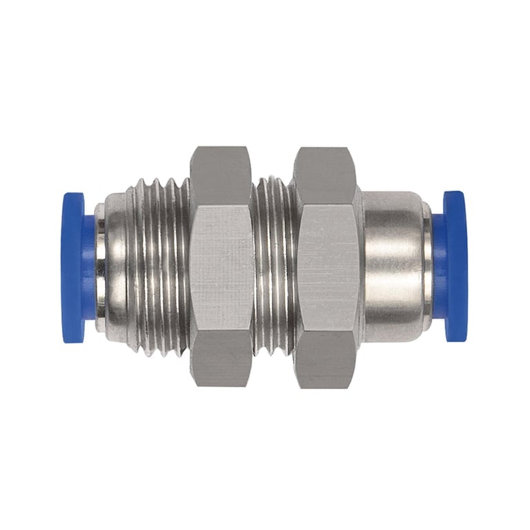 Riegler 148868 Schott-Steckverbindung »Blaue Serie« mini, M8x0,75, Schlauch-Ø 3 - Bild 1