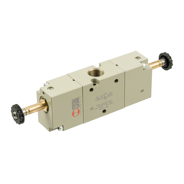 Riegler 149938 3/2-Wegeventil Tieftemperatur, elektropn., bistabil, G 3/8 - Bild 1