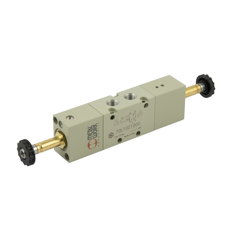 Riegler 149942 5/2-Wegeventil Tieftemperatur, elektropn., bistabil, G 1/8 - Bild 1