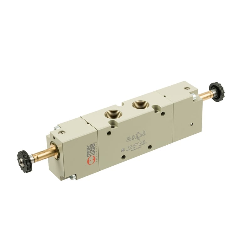 Riegler 149944 5/2-Wegeventil Tieftemperatur, elektropn., bistabil, G 3/8 - Bild 1