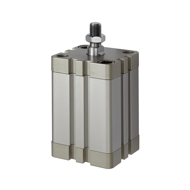 Riegler 155877 Kompaktzyl., einfachw., AG, eingef., Ø32, Hub10, G1/8, ISO21287 - Bild 1