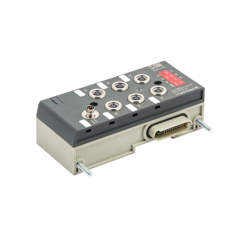 Riegler 150891 Signal-Modul EB 80, 6x M8 digitale Ausgänge, Energieversorgung