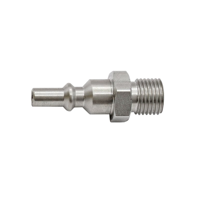 Riegler 151627 Stecker, zur Montage am Druckminderer, Sauerstoff, Anschluss G1/4