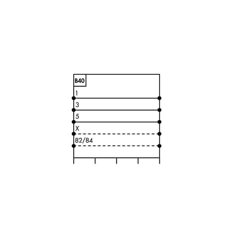 Riegler 151682 Grundplatte EB 80, 4-fach, freier Durchgang, 4 Anst., o. Einsatz - Bild 2
