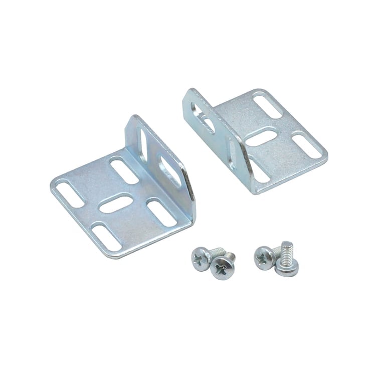 Riegler 153050 Befestigungswinkel, 2 Stk. inkl. 4 Schr., für Serie REGTRONIC, M5