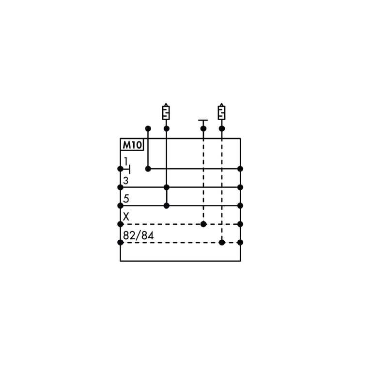Riegler 153166 Zw.-Modul EB80, Ø10, Schalld., Anschl. 1 getr., o. elektr. Einsp. - Bild 2
