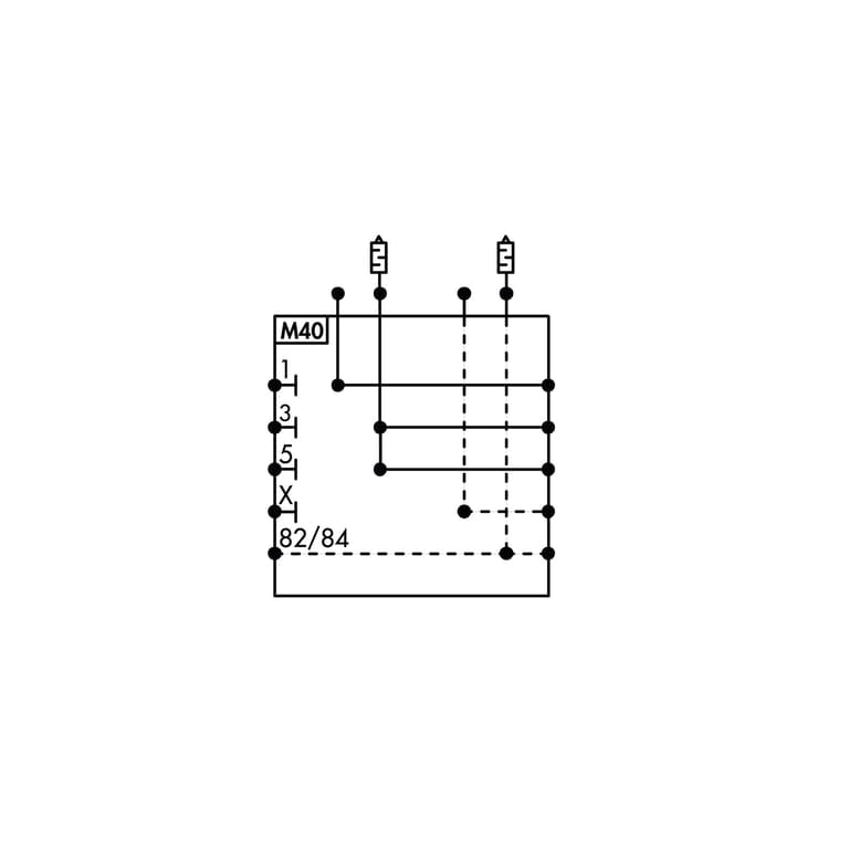 Riegler 153197 Zw.-Modul EB80 Ø10, Schalld., Ansch. 1/3/5/X getr., o. el. Einsp. - Bild 2