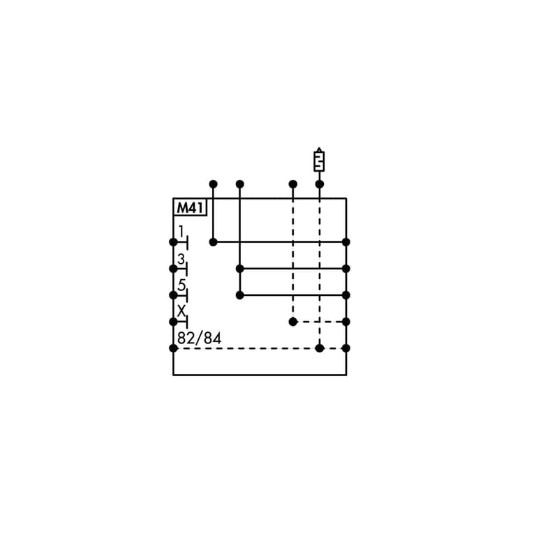 Riegler 153230 Zw.-Modul EB80 Ø10, Abl. 1xØ10, An. 1/3/5/X getr., mit el. Einsp. - Bild 2