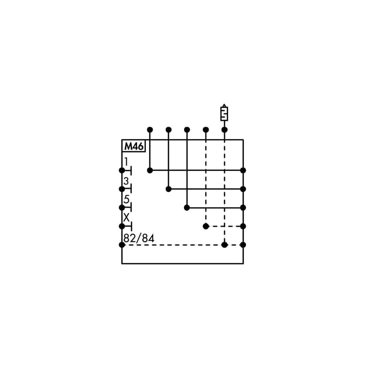 Riegler 153261 Zw.-Modul EB80 Ø12, Abl. 2x Ø8, An. 1/3/5/X getr., mit el. Einsp. - Bild 2