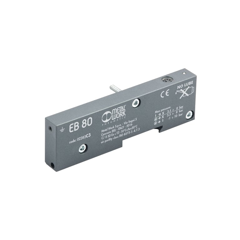 Riegler 153394 Endplatte EB 80 mit Feldbus für zusätzliche Ventilinseln - Bild 1