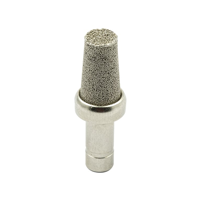 Riegler 153756 Sinterbronce-Schalldämpfer mit Stecknippel, Ø 12 mm