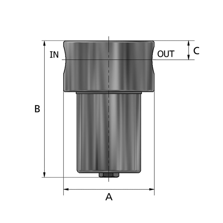 Riegler 154254 Hochdruckfilter 60 bar, mit Handablassventil, 5 µm, G 3/4 - Bild 4