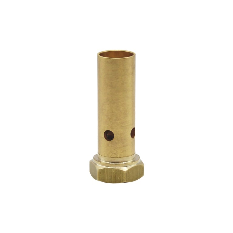 Riegler 155103 Brennereinsatz, Ø19 mm, Anschluss M20x1, Flammenlänge 4,5 cm