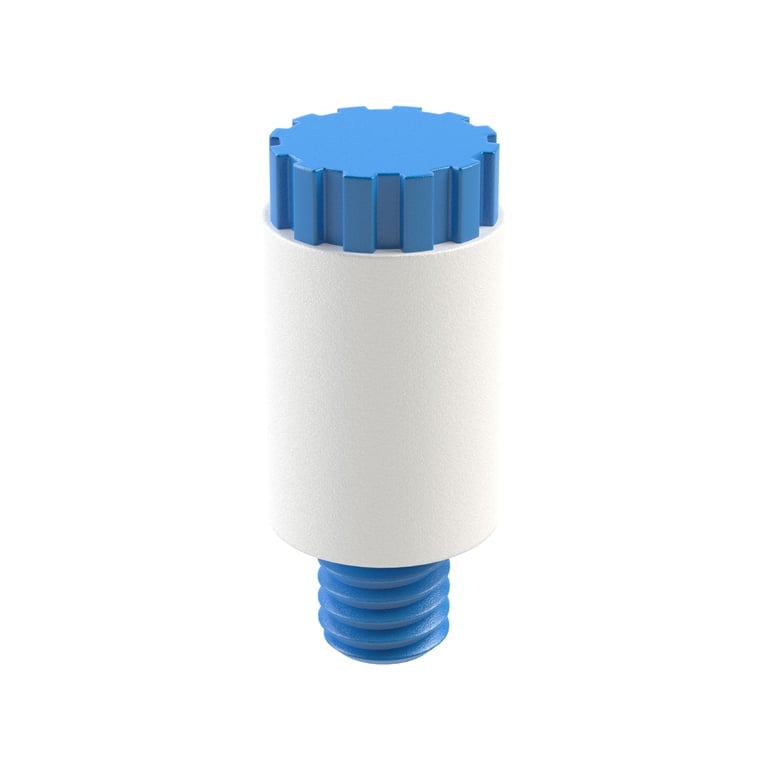 Riegler 156497 Kunststoff-Schalldämpfer, Polyethylen-Dämpferelement, M5 - Bild 1