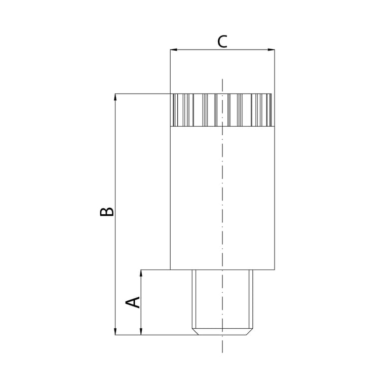 Riegler 156497 Kunststoff-Schalldämpfer, Polyethylen-Dämpferelement, M5 - Bild 3