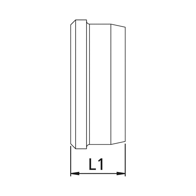 Riegler 159352 Schneidring, Rohr-Außen-Ø 8 mm, PN max. 630 bar, Stahl verzinkt - Bild 2