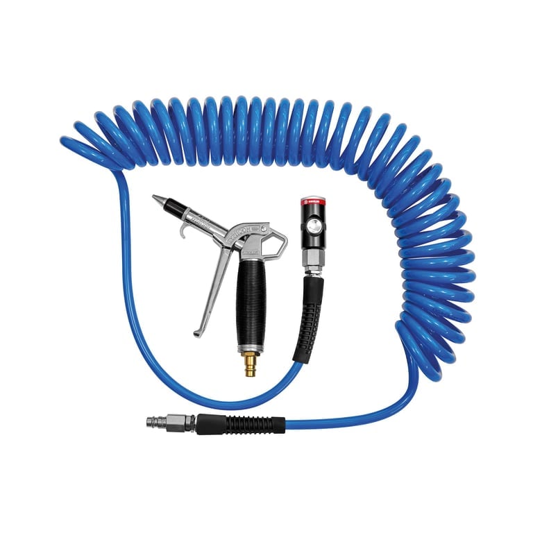 Riegler 159862 Spiralschlauch-Pistolen-Set Typhoon, PU-Schl.-ø 10x6,5, max. 6 m