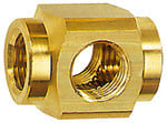 Riegler 112591 Kreuz-Verteiler, M5, SW 8, Messing - Bild 1