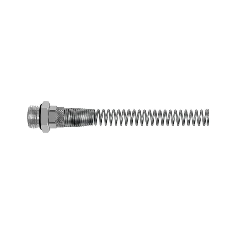 Riegler 110652 Gerade Einschraubverschraubung, Knickschutzf., Schl. 10/8, G1/4a.