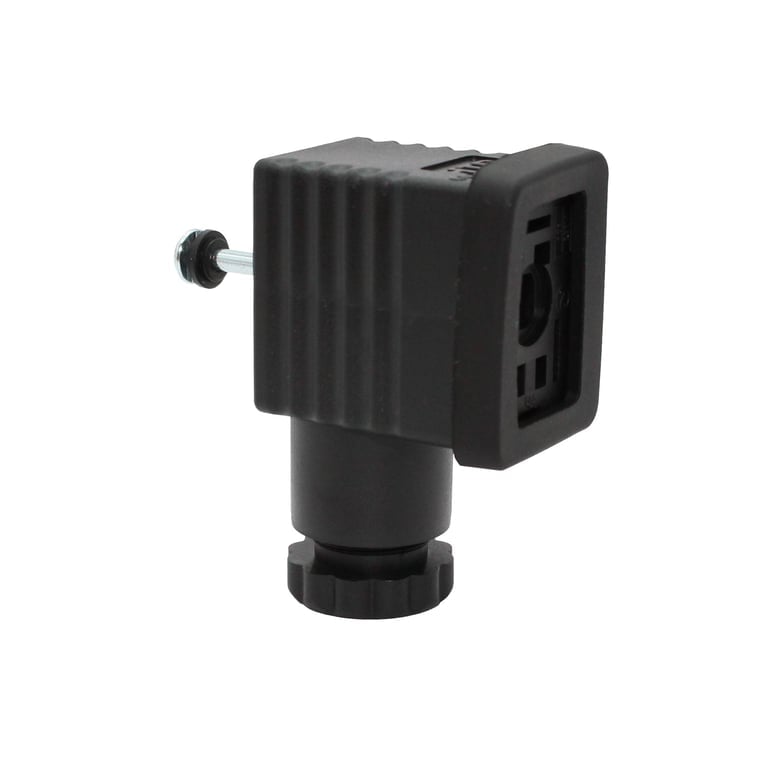 Riegler 100409 Gerätestecker Form B nach EN 175301-803, Kabelanschluss PG 9