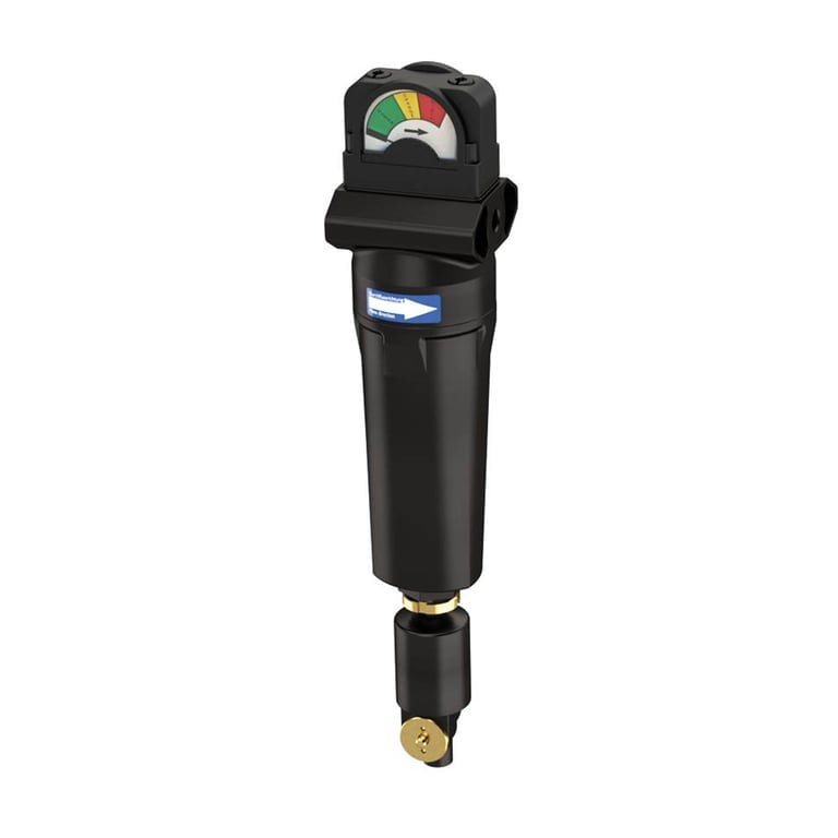 Riegler 199811 Mikrofilter G3/8 mit Differenzdruckmanometer, 0,01 µm - Bild 1